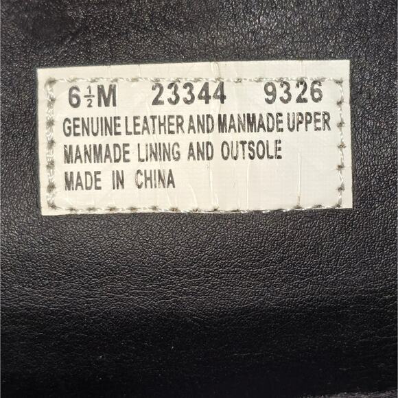 Timberland 23344 / 9326 Black Leather Waterproof Lace-up Tall Boots 6 5 M - Picture 10 of 11